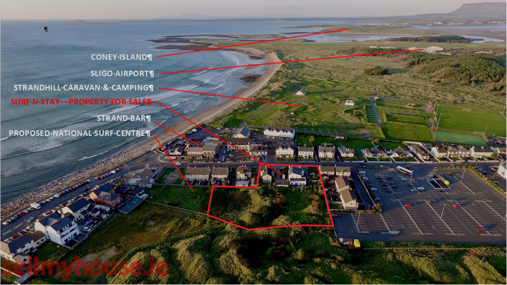 Strandhill Lodges and Surf School and Food Court Coastal Property for sale in Strandhill